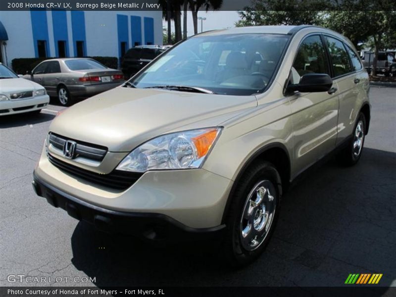 Borrego Beige Metallic / Ivory 2008 Honda CR-V LX