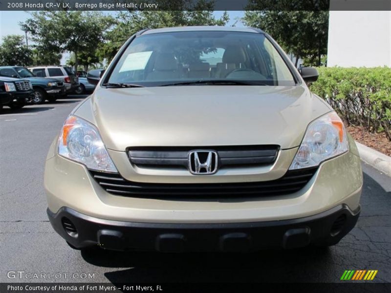 Borrego Beige Metallic / Ivory 2008 Honda CR-V LX
