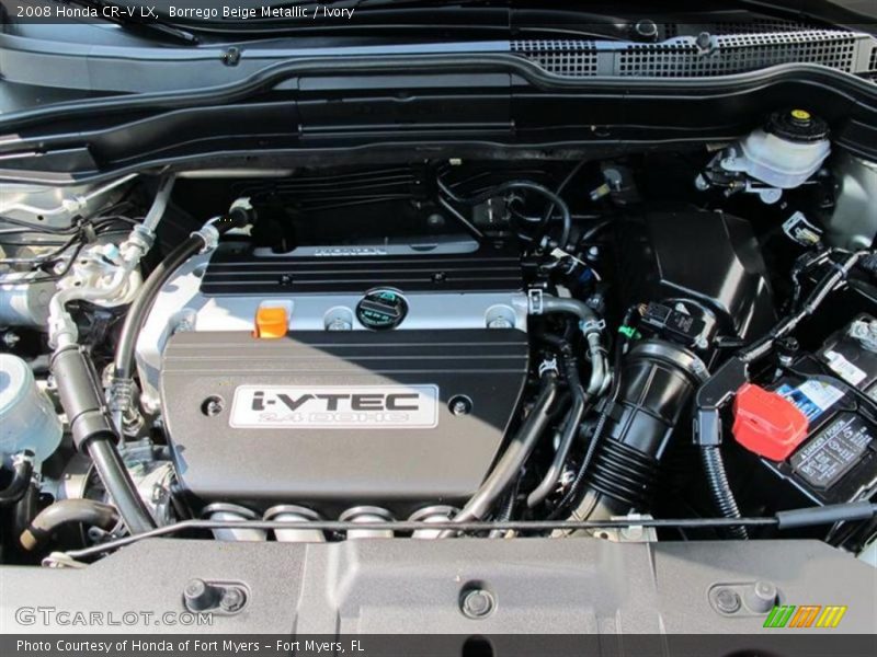 Borrego Beige Metallic / Ivory 2008 Honda CR-V LX