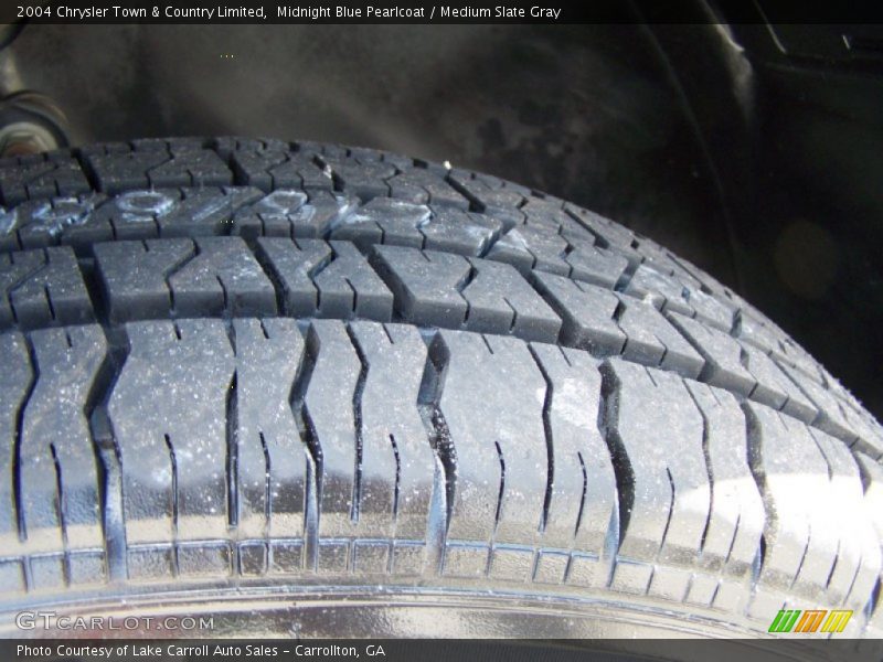 Midnight Blue Pearlcoat / Medium Slate Gray 2004 Chrysler Town & Country Limited
