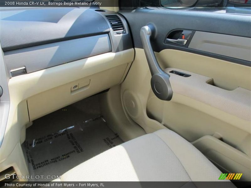 Borrego Beige Metallic / Ivory 2008 Honda CR-V LX