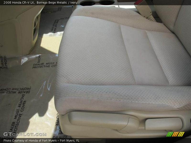 Borrego Beige Metallic / Ivory 2008 Honda CR-V LX