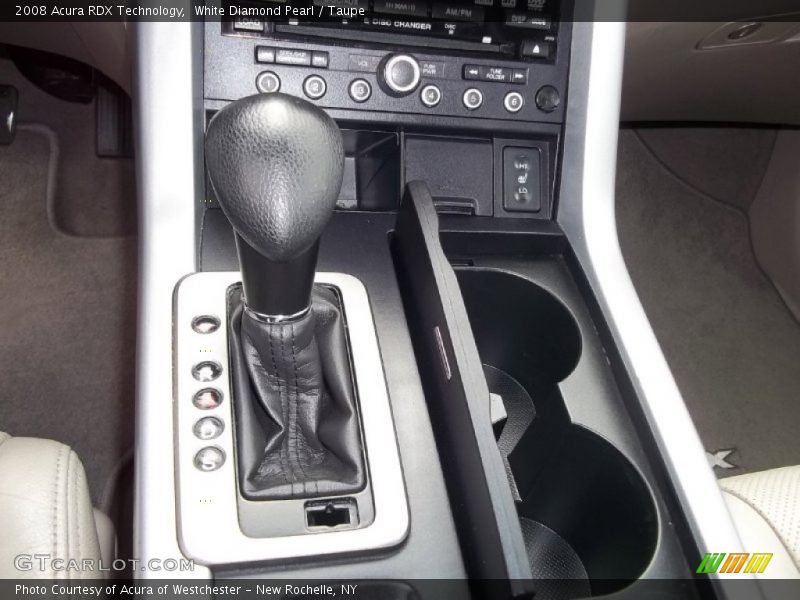 White Diamond Pearl / Taupe 2008 Acura RDX Technology