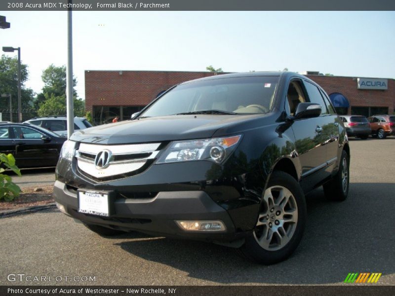 Formal Black / Parchment 2008 Acura MDX Technology