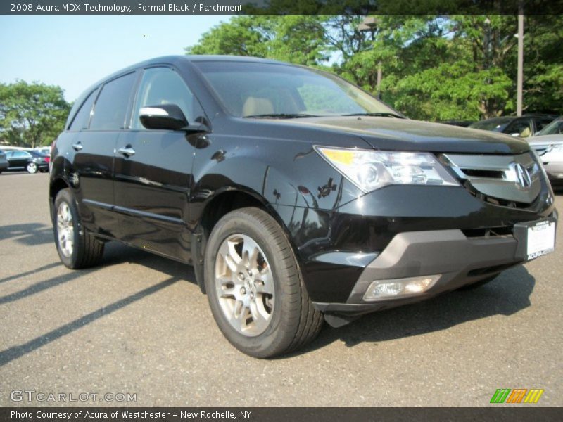 Formal Black / Parchment 2008 Acura MDX Technology