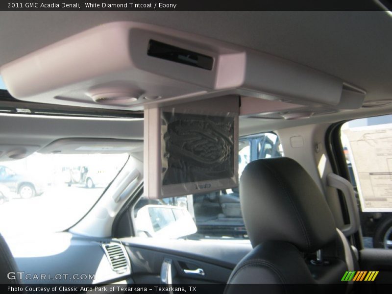 White Diamond Tintcoat / Ebony 2011 GMC Acadia Denali