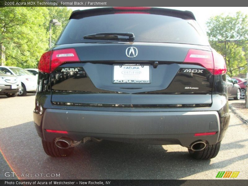 Formal Black / Parchment 2008 Acura MDX Technology