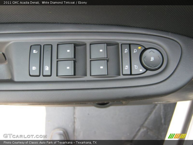 White Diamond Tintcoat / Ebony 2011 GMC Acadia Denali