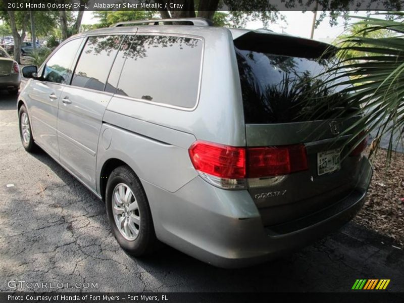 Alabaster Silver Metallic / Gray 2010 Honda Odyssey EX-L