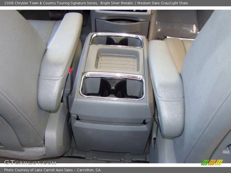 Bright Silver Metallic / Medium Slate Gray/Light Shale 2008 Chrysler Town & Country Touring Signature Series