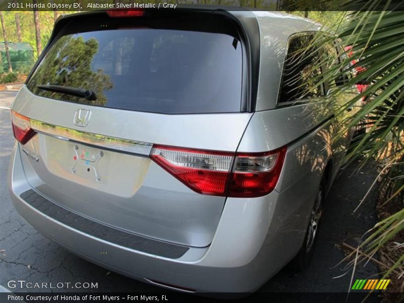 Alabaster Silver Metallic / Gray 2011 Honda Odyssey EX
