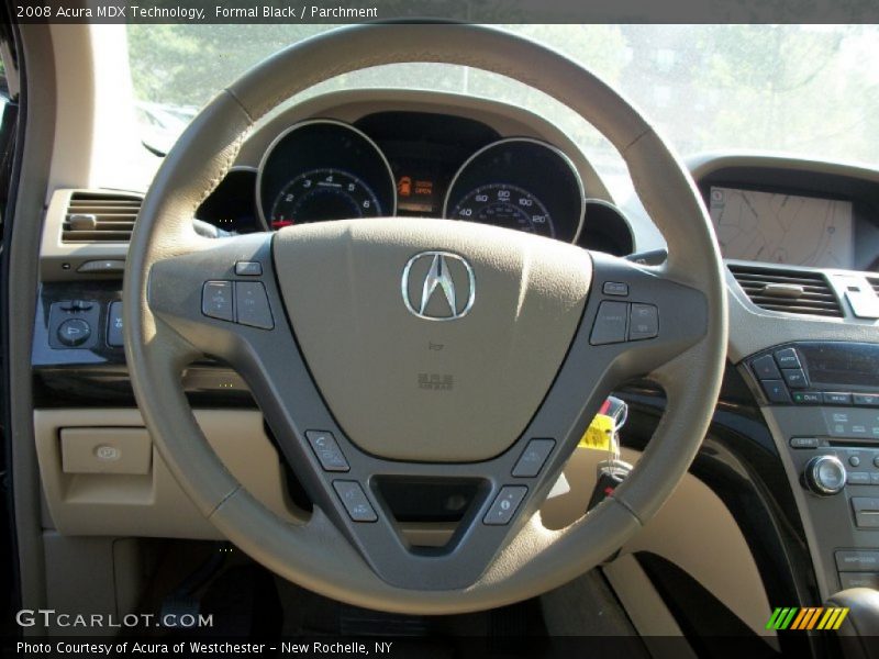 Formal Black / Parchment 2008 Acura MDX Technology