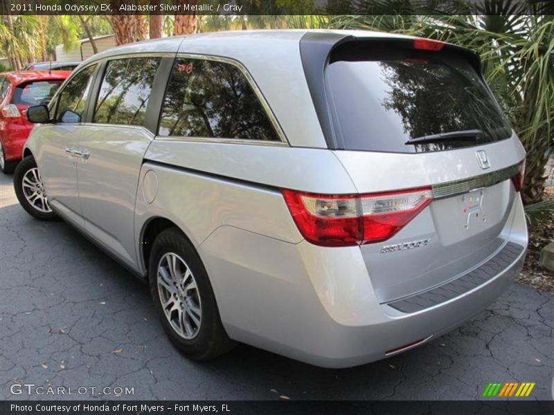 Alabaster Silver Metallic / Gray 2011 Honda Odyssey EX