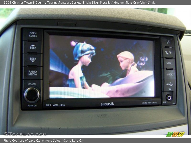 Bright Silver Metallic / Medium Slate Gray/Light Shale 2008 Chrysler Town & Country Touring Signature Series