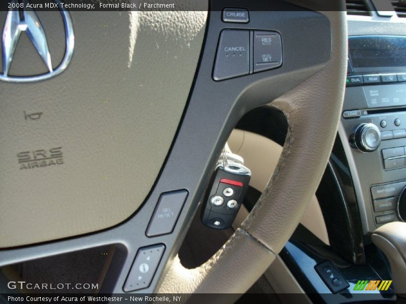 Formal Black / Parchment 2008 Acura MDX Technology