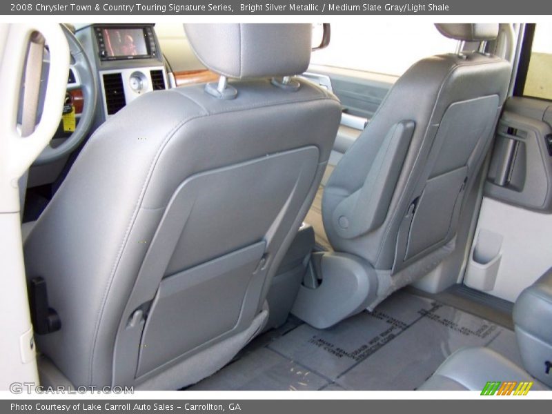 Bright Silver Metallic / Medium Slate Gray/Light Shale 2008 Chrysler Town & Country Touring Signature Series