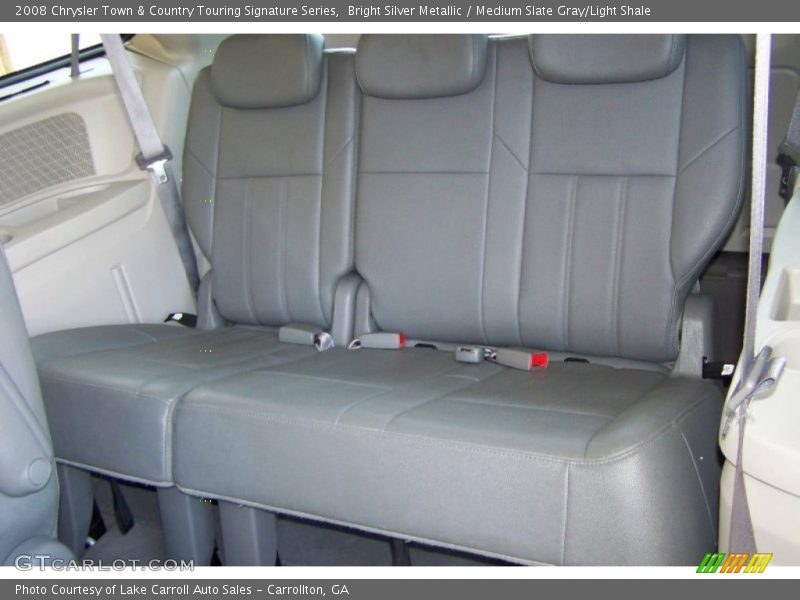 Bright Silver Metallic / Medium Slate Gray/Light Shale 2008 Chrysler Town & Country Touring Signature Series