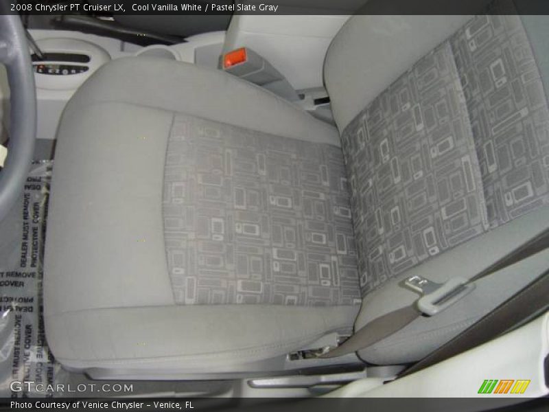 Cool Vanilla White / Pastel Slate Gray 2008 Chrysler PT Cruiser LX