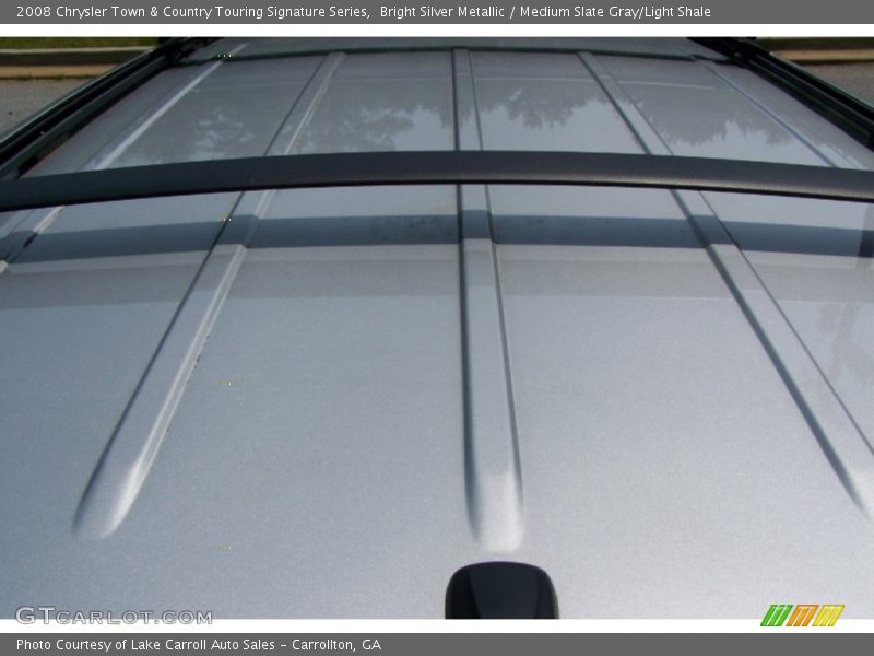 Bright Silver Metallic / Medium Slate Gray/Light Shale 2008 Chrysler Town & Country Touring Signature Series