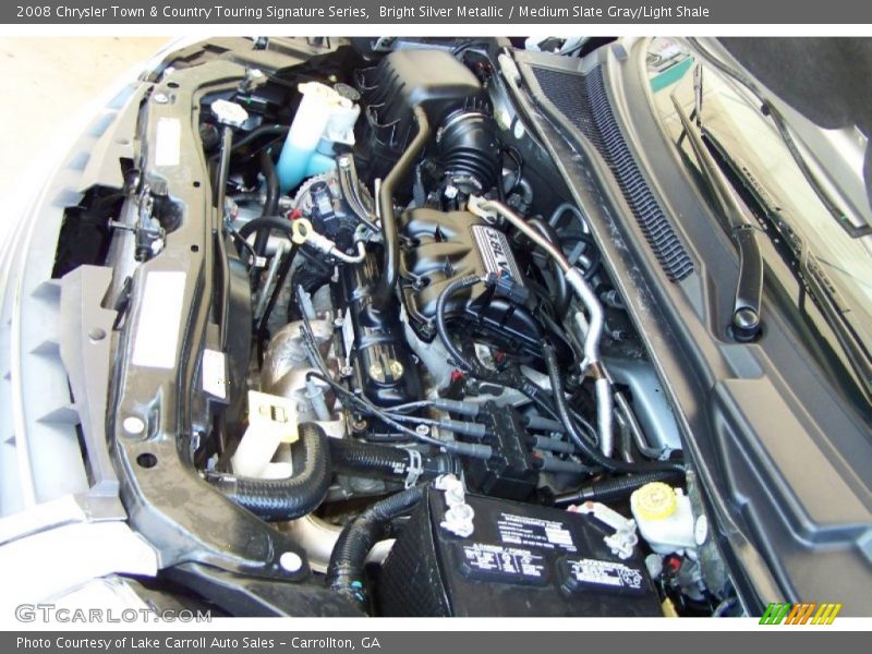 Bright Silver Metallic / Medium Slate Gray/Light Shale 2008 Chrysler Town & Country Touring Signature Series