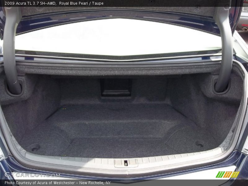 Royal Blue Pearl / Taupe 2009 Acura TL 3.7 SH-AWD