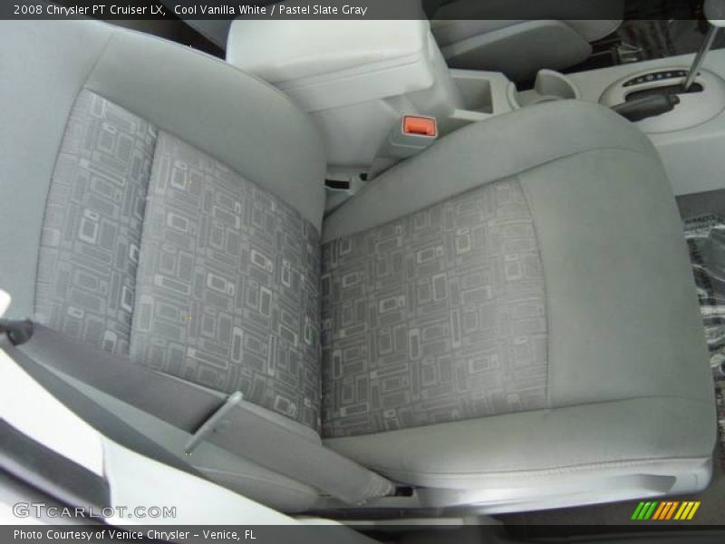 Cool Vanilla White / Pastel Slate Gray 2008 Chrysler PT Cruiser LX