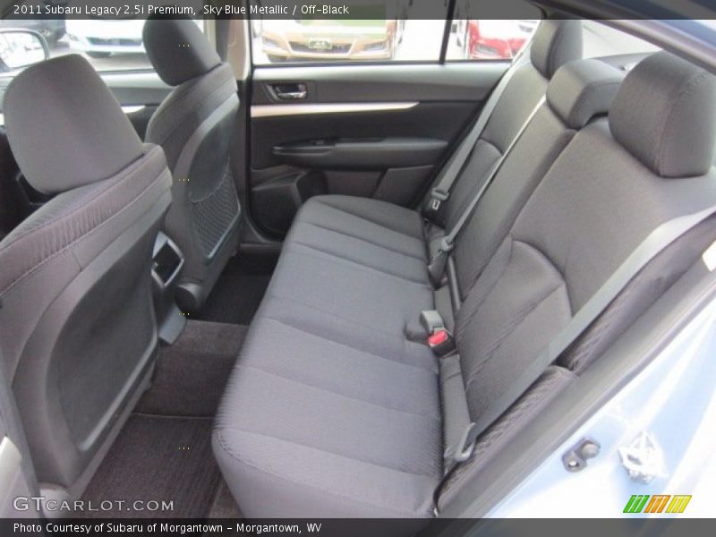 Sky Blue Metallic / Off-Black 2011 Subaru Legacy 2.5i Premium