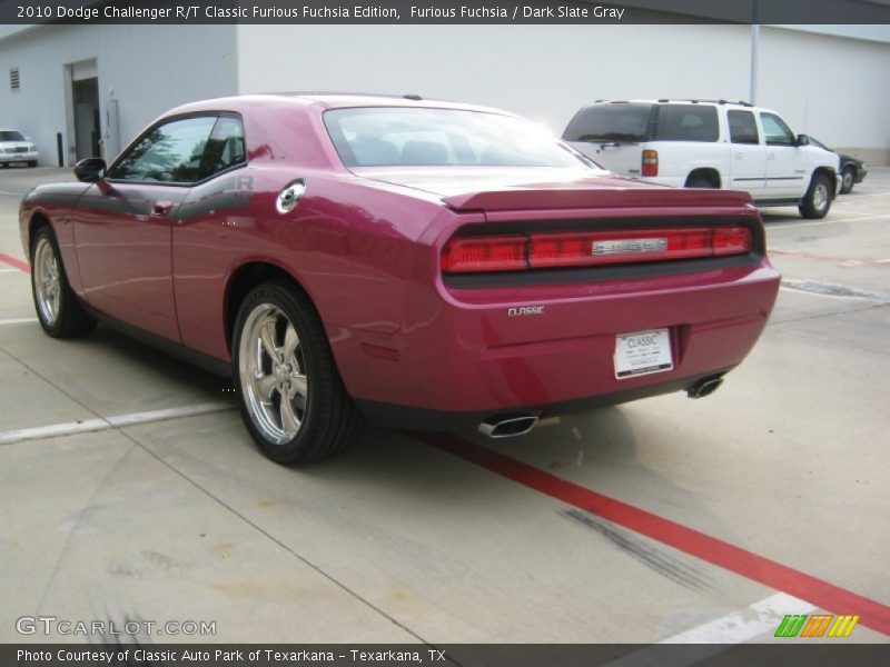 Furious Fuchsia / Dark Slate Gray 2010 Dodge Challenger R/T Classic Furious Fuchsia Edition