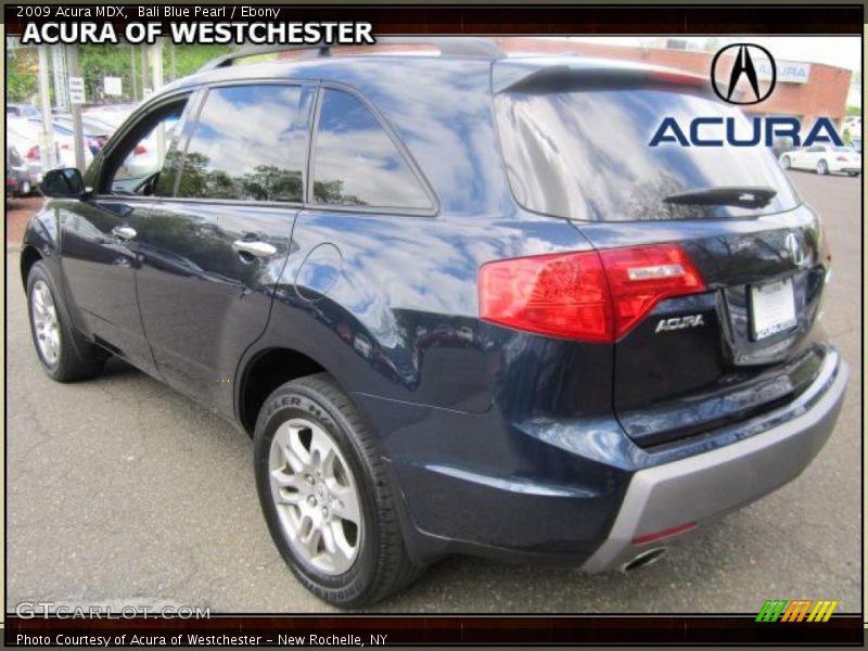 Bali Blue Pearl / Ebony 2009 Acura MDX