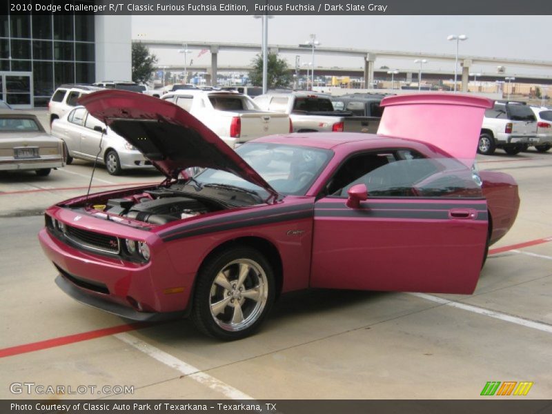 Furious Fuchsia / Dark Slate Gray 2010 Dodge Challenger R/T Classic Furious Fuchsia Edition