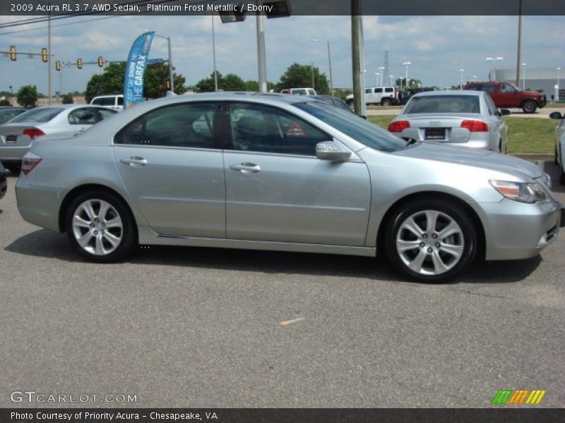  2009 RL 3.7 AWD Sedan Platinum Frost Metallic