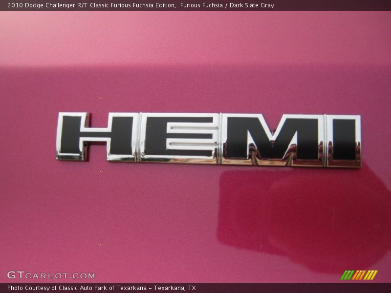 Furious Fuchsia / Dark Slate Gray 2010 Dodge Challenger R/T Classic Furious Fuchsia Edition