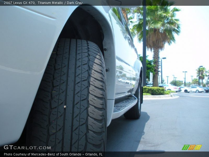 Titanium Metallic / Dark Gray 2007 Lexus GX 470