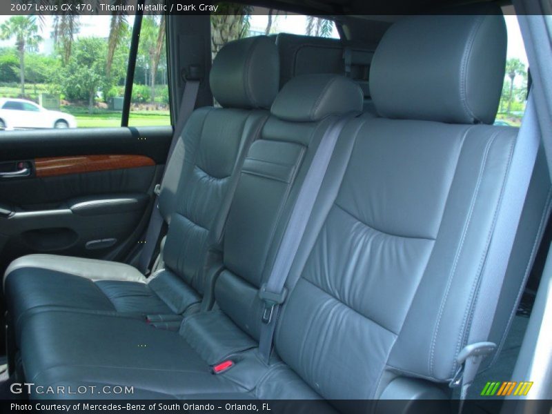 Titanium Metallic / Dark Gray 2007 Lexus GX 470