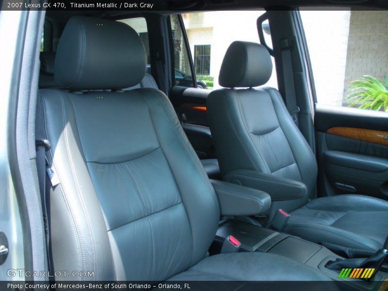 Titanium Metallic / Dark Gray 2007 Lexus GX 470