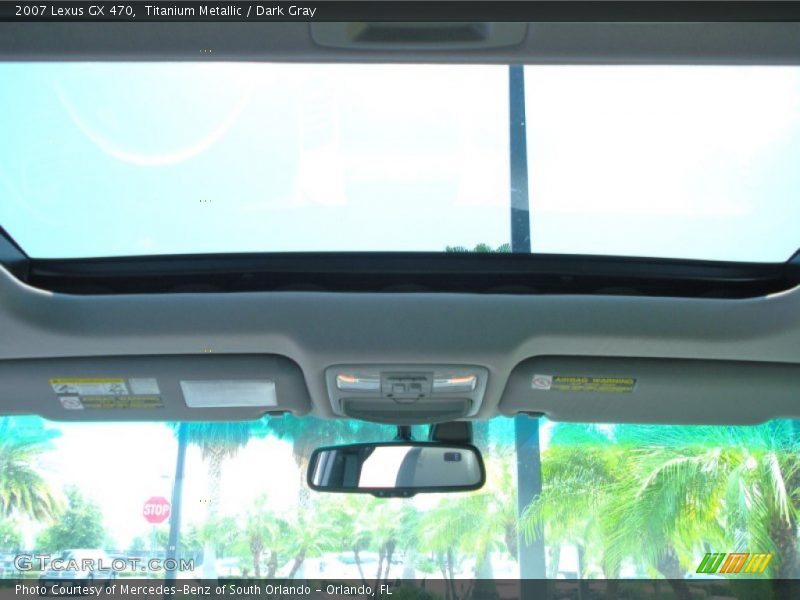 Titanium Metallic / Dark Gray 2007 Lexus GX 470