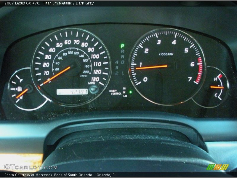 Titanium Metallic / Dark Gray 2007 Lexus GX 470