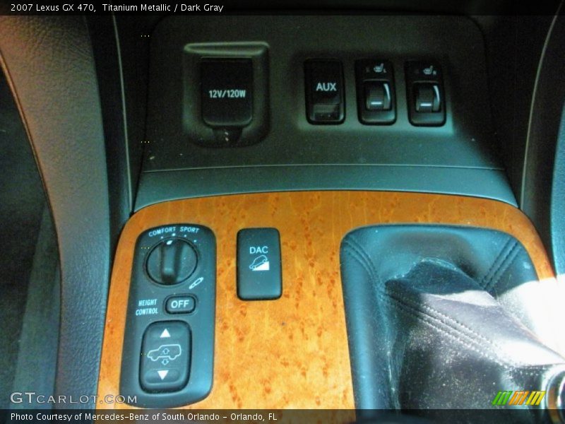 Titanium Metallic / Dark Gray 2007 Lexus GX 470