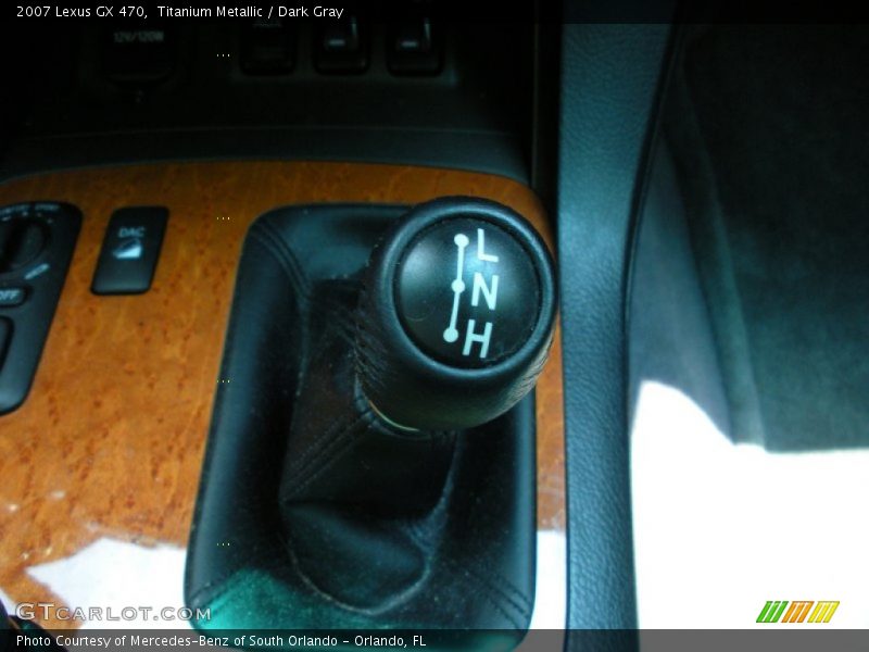 Titanium Metallic / Dark Gray 2007 Lexus GX 470