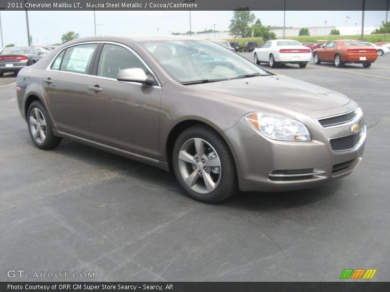 Mocha Steel Metallic / Cocoa/Cashmere 2011 Chevrolet Malibu LT