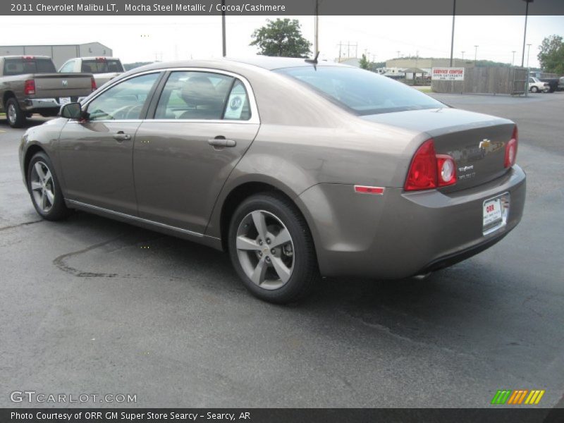 Mocha Steel Metallic / Cocoa/Cashmere 2011 Chevrolet Malibu LT