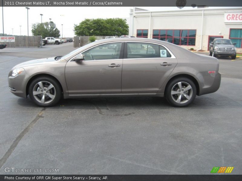 Mocha Steel Metallic / Cocoa/Cashmere 2011 Chevrolet Malibu LT