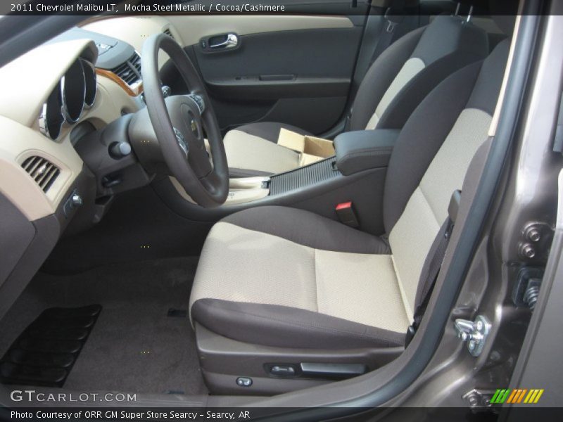 Mocha Steel Metallic / Cocoa/Cashmere 2011 Chevrolet Malibu LT