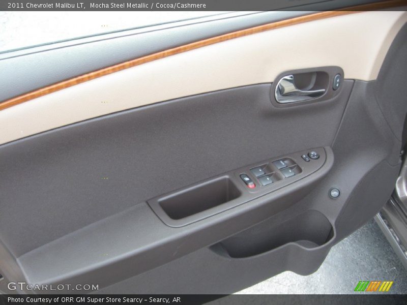 Mocha Steel Metallic / Cocoa/Cashmere 2011 Chevrolet Malibu LT