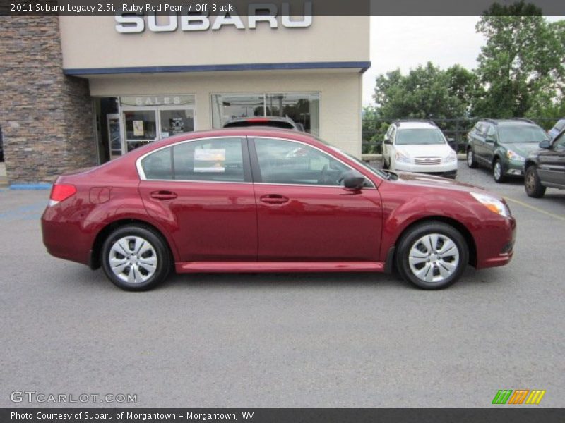  2011 Legacy 2.5i Ruby Red Pearl