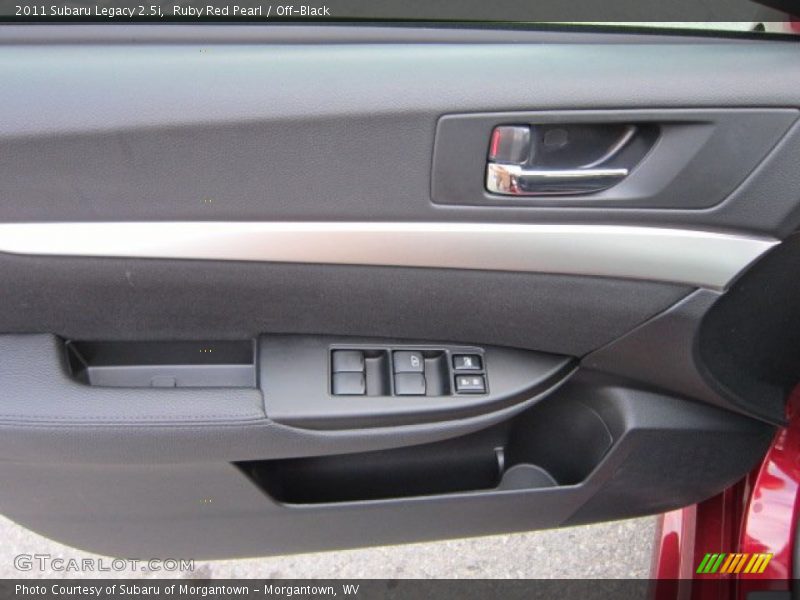 Door Panel of 2011 Legacy 2.5i