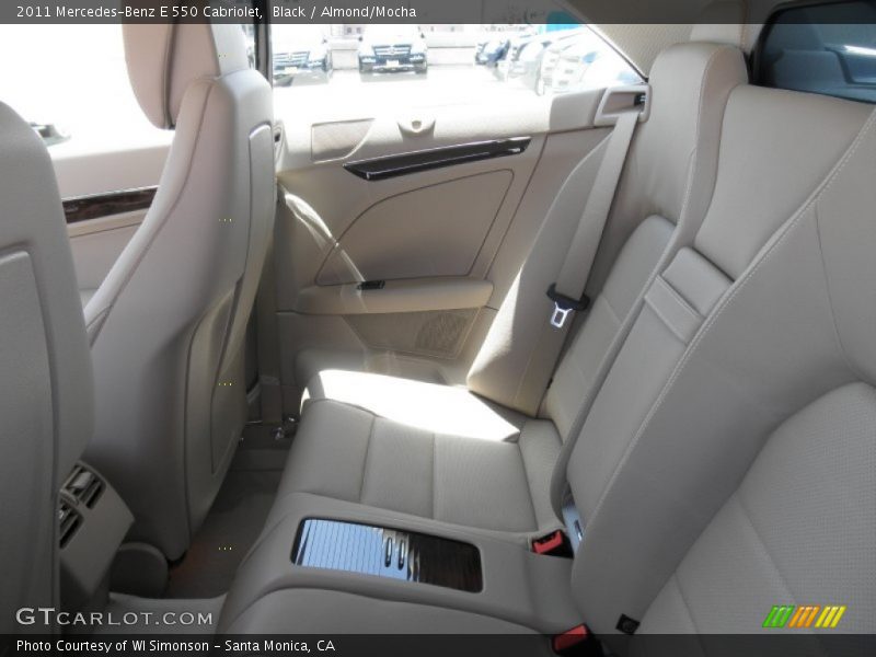 Black / Almond/Mocha 2011 Mercedes-Benz E 550 Cabriolet