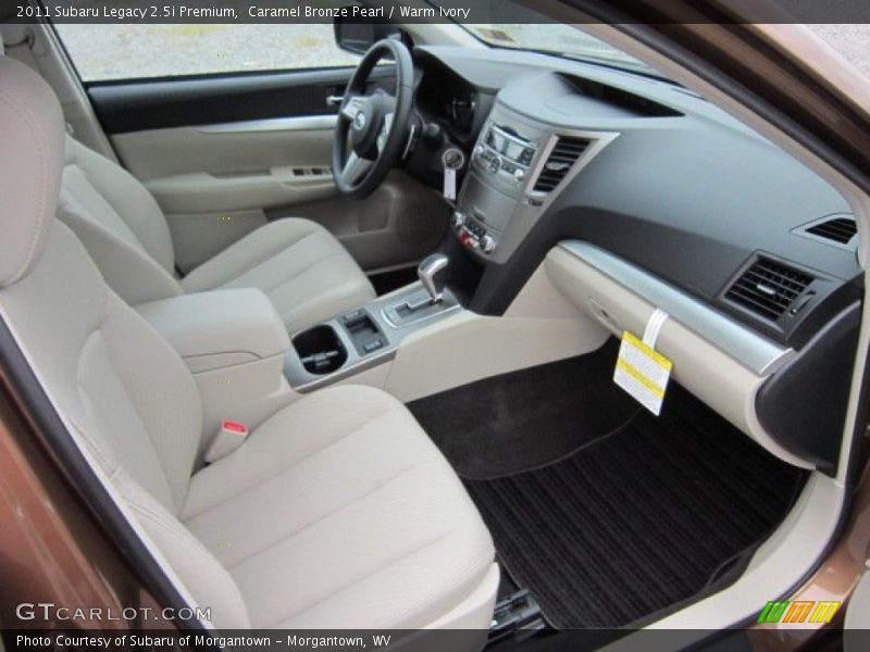 Caramel Bronze Pearl / Warm Ivory 2011 Subaru Legacy 2.5i Premium