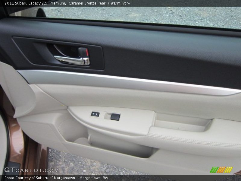 Caramel Bronze Pearl / Warm Ivory 2011 Subaru Legacy 2.5i Premium