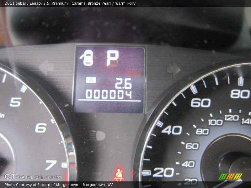 Caramel Bronze Pearl / Warm Ivory 2011 Subaru Legacy 2.5i Premium